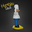 2.png STL file Homer skull・3D printable model to download