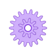 Gear18-9-3-01ws.stl Radial Engine, Sleeve Valve Type