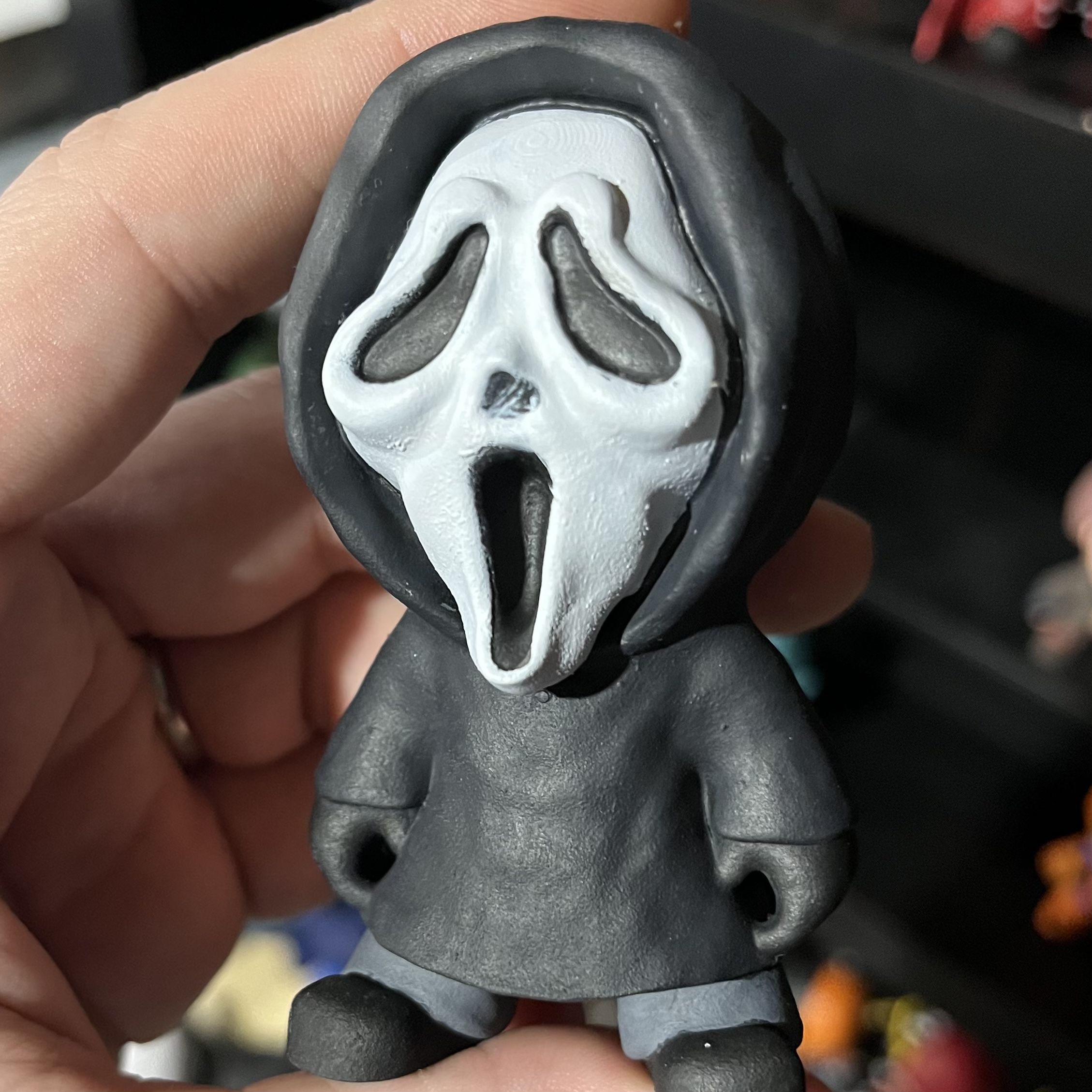 STL file Ghostface (2021 edition)・Template to download and 3D print・Cults