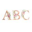 abc.jpg Floral cookie cutter letter G