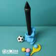 7.jpg 3D file cute hippo pen holder・3D printable model to download