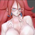 5.jpg ANDROID 21 SEXY STATUE OFFICE GIRL DRAGONBALL ANIME CHARACTER GIRL 3D print model