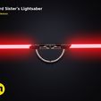 Third Sister's Lightsaber by 3Demon ae 4 mr Fichier 3D Le sabre laser de la troisième sœur - Kenobi・Modèle imprimable en 3D à télécharger, 3D-mon