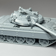 Tanque soviético T-55AM 1:100