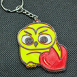 buo corazon01.png owl heart keychain