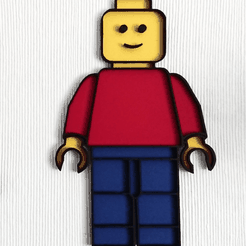 Capture d’écran 2018-04-16 à 14.38.33.png Fichier STL gratuit Wall Art LEGO Style (multicolore avec extrudeuse simple)・Objet imprimable en 3D à télécharger