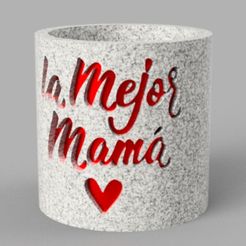 WhatsApp-Image-2023-04-06-at-7.04.23-PM.jpeg STL-Datei Blumentopf-Zylinder zum Muttertag・Modell zum Herunterladen und 3D-Drucken