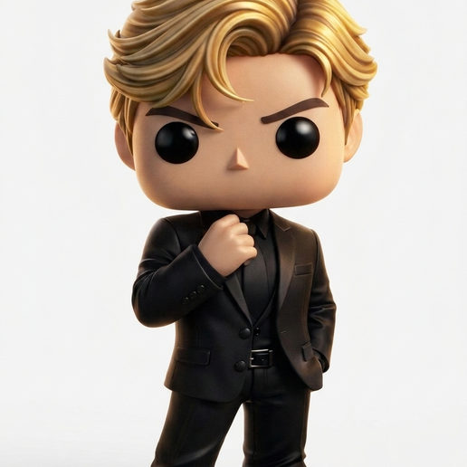 ⚡🖤 Aaron Warner V2 | Shatter Me | Chibi-Style | 3D Print Figurine