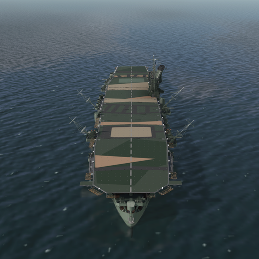 ✈️ IJN Taihō 大鳳 Japanese AIRCRAFT CARRIER 3D MODEL・ STL