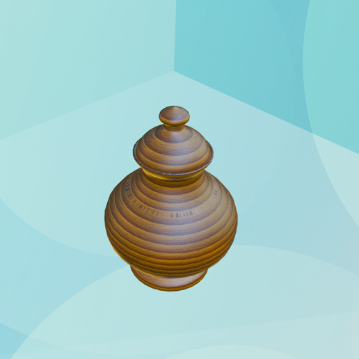 1.png Modelo de tarro en 3D