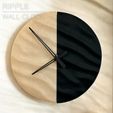 RIPPLE_clock_front2.jpg RIPPLE | Horloge murale