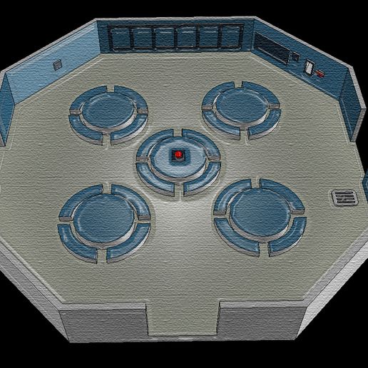 cafeteria-texture.jpg Diorama The Skeld - Among Us Map