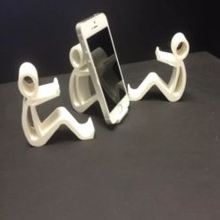 PicsArt_05-05-08.38.34.jpg Free STL file Phone Stand / Holder・Design to download and 3D print