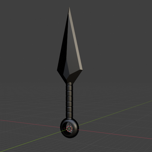 Standard Kunai 3D model