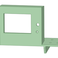 BTT TFT35 3.0 Display 2040 Mount.png Fichier STL gratuit BTT TFT35 v3.0 Display 2040 Mount・Modèle à télécharger et à imprimer en 3D