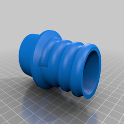 rockler_adapter.png 3D-Datei Rockler Flexiport Hose Adapter kostenlos・3D-druckbares Design zum herunterladen