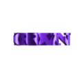 Text Flip - Crown.stl Text Flip - G.O.A.T.