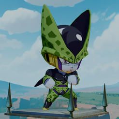 Cell-Perfecto-Torneo.png MINI PERFECT CELL DRAGON BALL Z - 3D PRINT MODEL