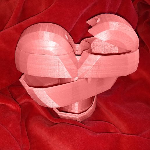 Heart for Valentine's Day 3D model