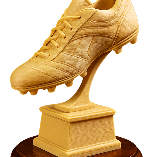 Best soccer player trophy