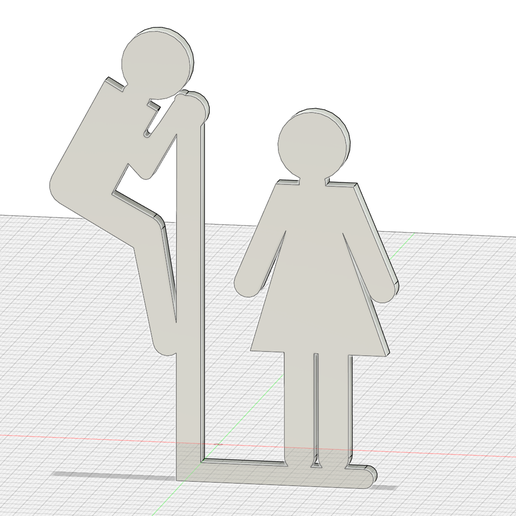 toilet posters - 3D model önizlemesi