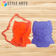 KITTY-HALLOWEEN-2.png Hello Kitty Halloween Cookie Cutters - Cookies - PACK 1