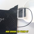 ADD BANDS |TOLWEARII Tg Shinso Mask Artificial Vocal Cords