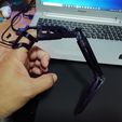 1.jpg Free STL file Articulated Bone fingers halloween cosplay・Template to download and 3D print