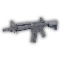 m4a4-pic-1.png OBJ file M4A4 CS2・3D printing design to download