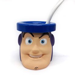 buzz frente.jpg Fichier STL gratuit Mate Buzz (Toy Story)・Design pour imprimante 3D à télécharger