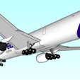 3.png Airplane Passenger Transport space Download Plane 3D model Vehicle Urban Car Wheels City Plane UM