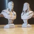 Capture.JPG Thor Bust Avenger 4 bust - 2 Heads - Infinity war - Endgame 3D print model