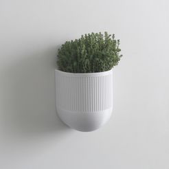 wall_planter_4.jpg Бесплатный STL файл 3D printed smart planter・Шаблон для 3D-печати для загрузки