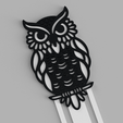 2.png Owl on branch Bookmark