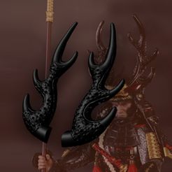 kabuto_horns_3d_model_samurai_otu901.jpg file samurai kabuto horns wakidate armor helmet・3D print model to download, zakebusch