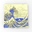 The_Great_Wave_off_Kanagawa_05.jpg Minecraft 3DPrinting Art Tile - The Great Wave Off Kanagawa -