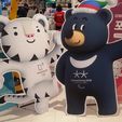 image.png 2018 Pyeongchang Winter Olympic Mascot Soohorang by K'ROME