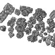 Assem20.JPG Geometrical space debris and asteroids 3D print model