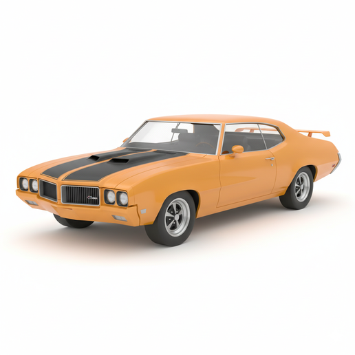 Buick GSX car STL, hypercar, muscle car, truck, vintage car, car 3D, JDM, automobile, pickup, car, supercar, SUV, garage, classic car, race car, diorama, car model, sports car, drift car, vehicle