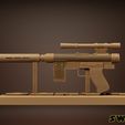 112223-Starwars-Lando-Gun-Sculpture-Image-003.jpg STAR WARS LANDO BLASTER SCULPTURE: TESTED AND READY FOR 3D PRINTING