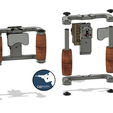 M249-lmg-SPADE-TRIGGER-BARRETT-3.png A&K M249 LMG Spaten Abzugsgriff Picatinny