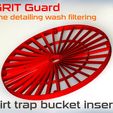dirt trap filter.jpg dirt trap bucket filter for detailing wash GRID, turbine car wash sand filter insulation net bucket insert Automobile