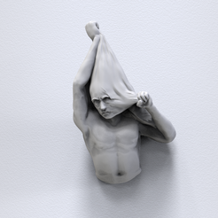 cloth6a.184 (1).png Fichier STL Sculpture d'art moderne・Plan à imprimer en 3D à télécharger