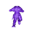scout_03_no_head.stl Half Orc Scout( Swordman)