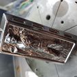 Star Wars .stl Han Solo Carbonite .3D action figure .OBJ Kenner style.