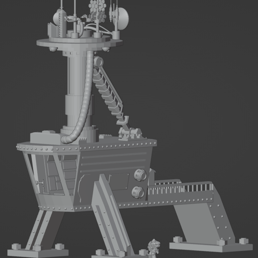 Sci-fi Watch Tower