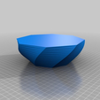 42441198905b9ee324ca5a42e81141f5.png Free STL file Twisty Bowl・3D print design to download, xekojm