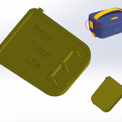 Screenshot_1.png Download STL file Clips Lunch Box YISSVIC • 3D print model, PrintYourLife