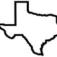 Texas outline.jpg America all 50 States STL files extreme value bonus pack cutters