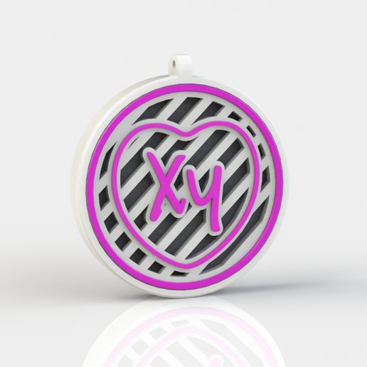 Xy.jpg "Sexy" Text Air Freshener Insert | Modular Scent Diffuser & Car Clip